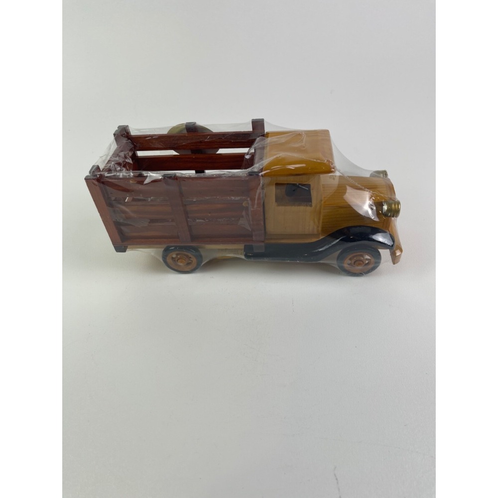 Vintage Scale 1930s 1940s Box Truck Wooden Open Top Display Piece Amerigift - Picture 2 of 11